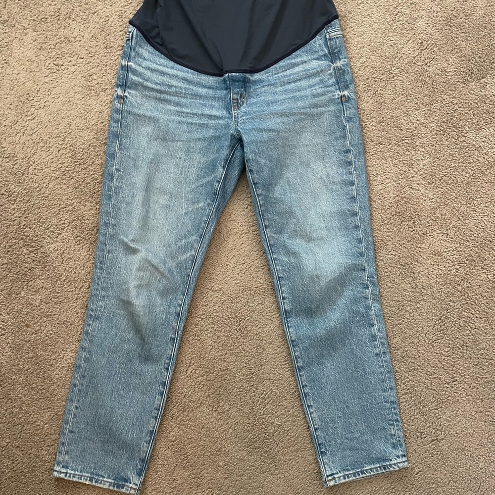 Madewell Perfect Vintage maternity jeans, Size 27.